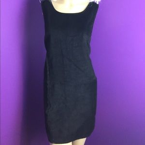J Crew black Corduroy dress